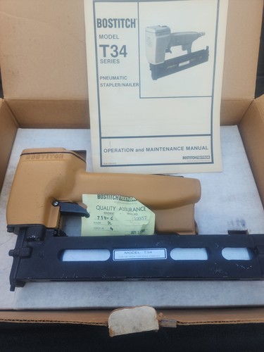 Bostitch stapler vintage t34 - stapler,